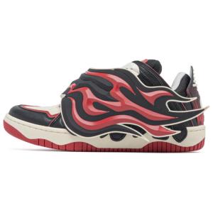 OLD ORDER Кроссовки для скейтбординга DICETINY x с противоскользящим покрытием, износостойкие, унисекс, красные, черные