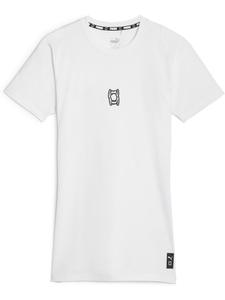 Футболка Hoops Team SS Top Baselayer белого цвета Puma