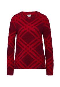 Рубашка с длинными рукавами Street One, красный