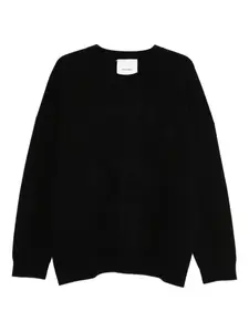 Толстовка из смесового хлопка Nanushka, черный