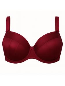 Vivisence Бюстгальтер-майка '1085' в цвете бургунди