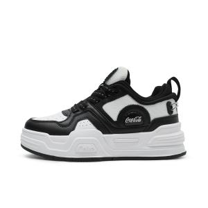 Низкие скейтерские кеды Unisex Coca-Cola, zero degree черный