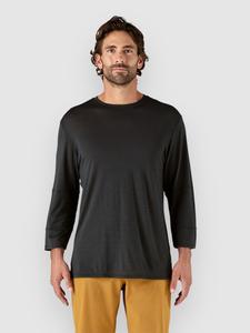 Джерси Patagonia Merino Blend 3/4 Sleeve Long Sleeve Jersey, black