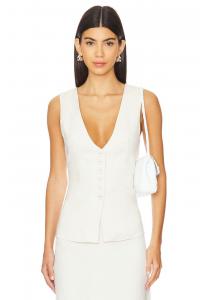 Длинный жилет Weworewhat, белый