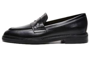 Лоферы женские черные Flattered