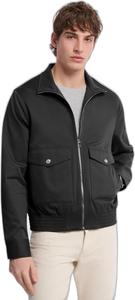 Michael Kors мужская хлопковая куртка Harrington, Black