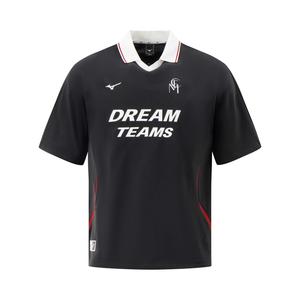 Эссеншиал серия поло унисекс Mizuno, черный