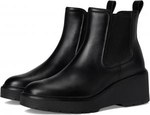 Ботинки Cole Haan Zerogrand Cityquest Waterproof Wedge Boots, цвет Black/Black Waterproof
