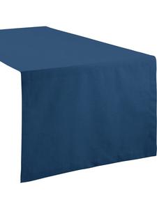 Redbest  Хлопковая скатерть-дорожка «Сиэтл» темно-синего цвета
