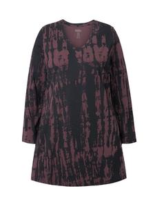 Длинная рубашка цвета эспрессо Ulla Popken