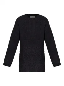 Джемпер в рубчик Yohji Yamamoto, черный