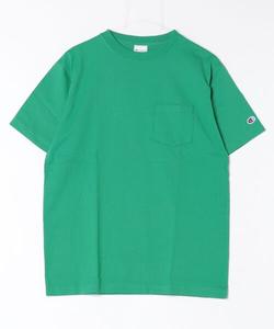 Мужская футболка с коротким рукавом и нагрудным карманом Champion, зеленый