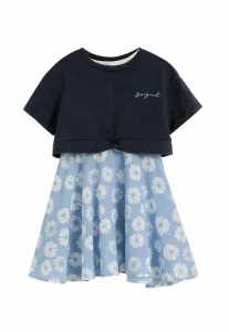 Платье-Трансформер с цветочным принтом 2 в 1 Desigual, Blue