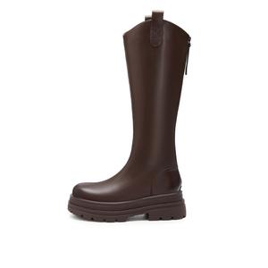 Teenmix Коричневые женские ботинки до колена, цвет Brown