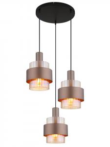 Globo lighting Подвесной светильник «MILLEY» черного цвета