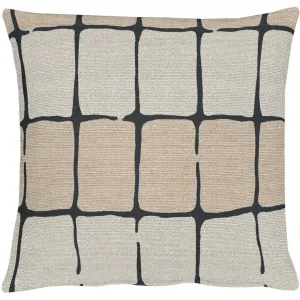 Декоративная подушка Monte, наволочка без наполнителя, 1 штука Apelt, Schlamm + gemustert