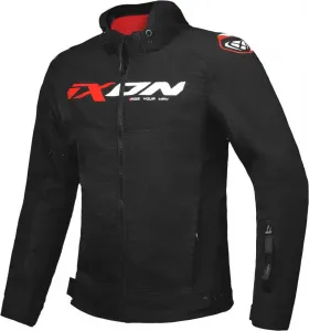 Мужская мотоциклетная спортивная куртка Ixon Veste de Moto Fierce, Black white red