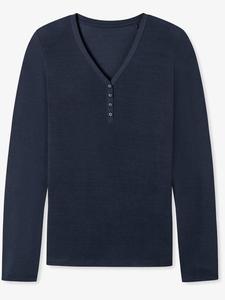 Пижамный топ микс+релакс Schiesser, синий