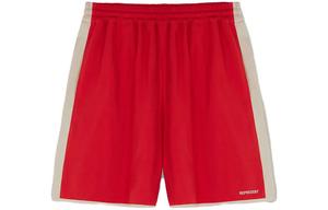 Футболка с контрастной отделкой Track Shorts REPRESENT, красная
