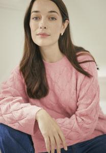 Джемпер Bon'A Parte MADELYN, Dusty Rose Melange/Mottled Pink