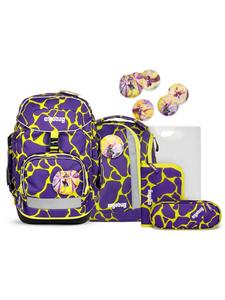 Ergobag Набор из 6 школьных рюкзаков SuBärkraft 2024, фиолетовый