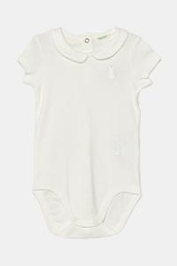 Хлопковый боди для малышей United Colors Of Benetton, белый