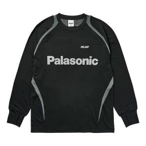 Футболка trail runner long-sleeve t-shirt 'black' Palace, черный