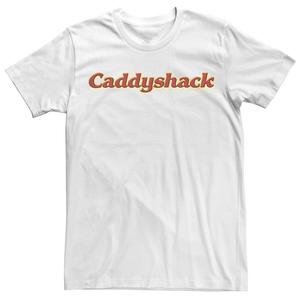 Мужская футболка с простым логотипом Caddyshack Licensed Character, белый