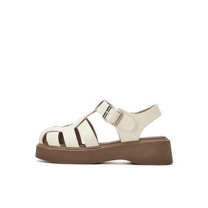 DAPHNE Римские сандалии женские бежевые, цвет Beige