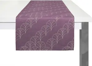 Адам настольный бегун "Аргентинская Криолла" Adam 50х150 см, цвет aubergine