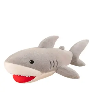 Плюшевая кукла Shark Dolls высота 60cm/80cm/100cm/120cm JIZHUAN, светло-серый