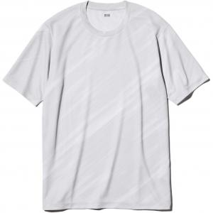 Футболка Unisex Light Gray UNIQLO, светло-серый