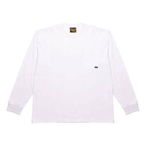 Футболка basic long sleeve pocket t-shirt 'white' Drew House, белый