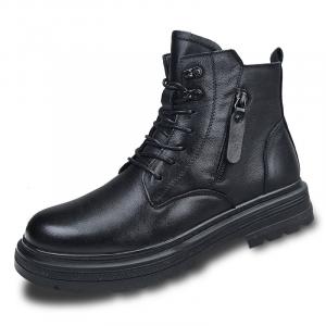 Cachiotti КАКЬЯОДИ Короткие берцы мужские черные с мягкой подкладкой, цвет Black Padded