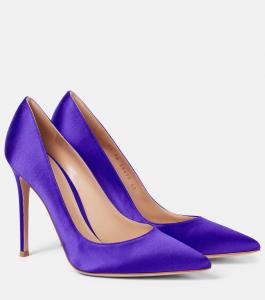 Туфли Gianvito 105 из сатинового крепа Gianvito Rossi, Orchid