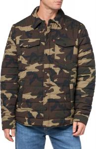 Мужская стеганая куртка-бомбер Levi's Stretch, Camouflage