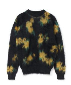 свитер с круглым вырезом