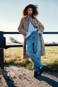 Зауженные джинсы H&M, синий