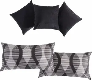 Декоративные подушки для сна Westfalia, (5 шт.) Westfalia Schlafkomfort 40х40 см, черный