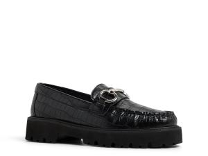 Лоферы Aldo Danrose Platform Loafer, Black Croc Print Synthetic