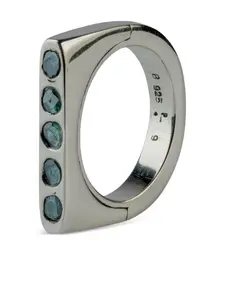 Серебряное кольцо Sistema Parts Of Four, серебристый