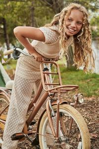 Детские брюки Mayoral, бежевый