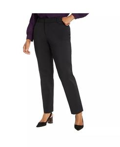 Женские брюки Kady Fit Double Weave размера Plus Tall ELOQUII, черный