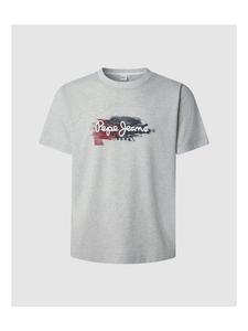 Футболка серого цвета Pepe Jeans