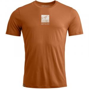 Рубашка 120 крутая тек абстракция ts m Ortovox, коричневый