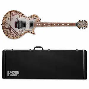 ESP E-II RICHARD Z RZK-II BURNT EC - сгоревшая графика - НОВЫЙ - В комплекте жесткий чехол ESP!
