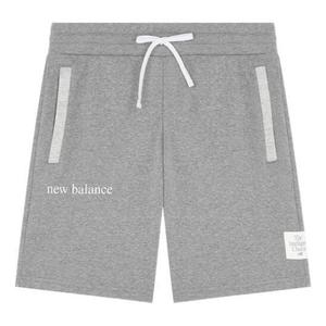 Шорты основные шорты с логотипом New Balance, серый