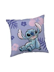 Lilo & Stitch Декоративная подушка с наполнителем «Лило и Стич» (1 шт ) - диванная подушка 40x40 см, фиолетовая