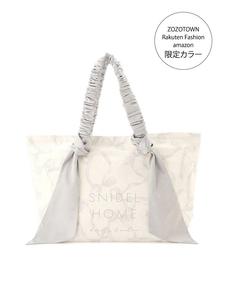 Большая сумка из органического холста (с лентой) Snidel Home, цвет Gry[006]