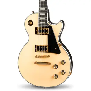 Электрогитара Epiphone Les Paul Custom Blackback Limited-Edition, Antique Ivory